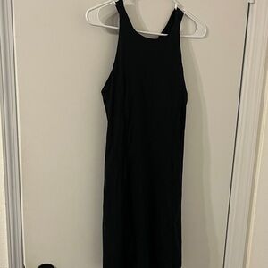 Elegant Black Sleeveless Dress